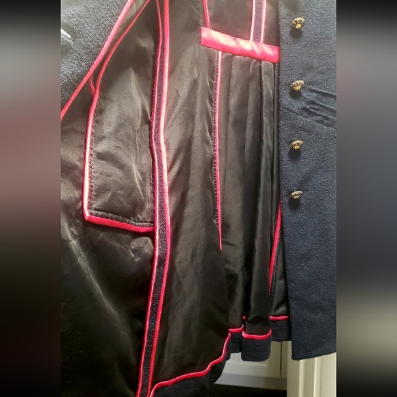 **NORMAN AMBROSE COAT | MIDNIGHT NWT'S - Picture 9 of 13